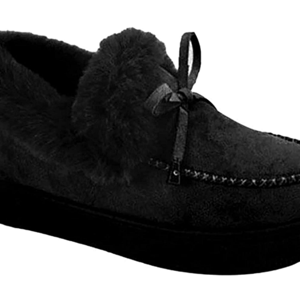 Fur cut woman boot shoes